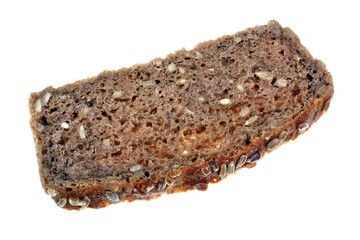 Dark rye bread with sunflower seeds
