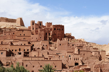 Morocco. Kasbah Ait Ben Haddou near Ouarzazate