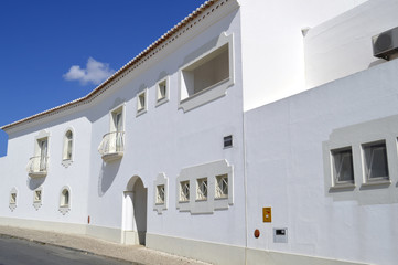 Fototapeta na wymiar House in the village of Armacao De Pera in Portugal