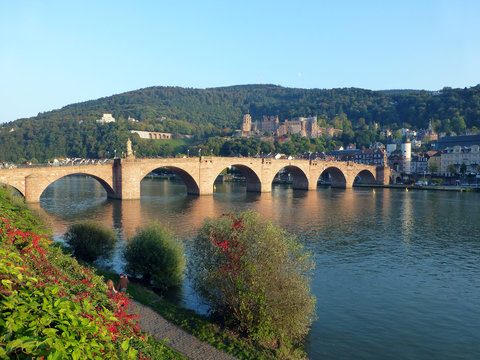 Alte Br&uuml;cke in Heidelberg