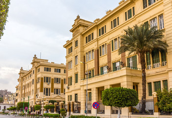 Abdeen Palace, a residence of the President of Egypt - Cairo - obrazy, fototapety, plakaty