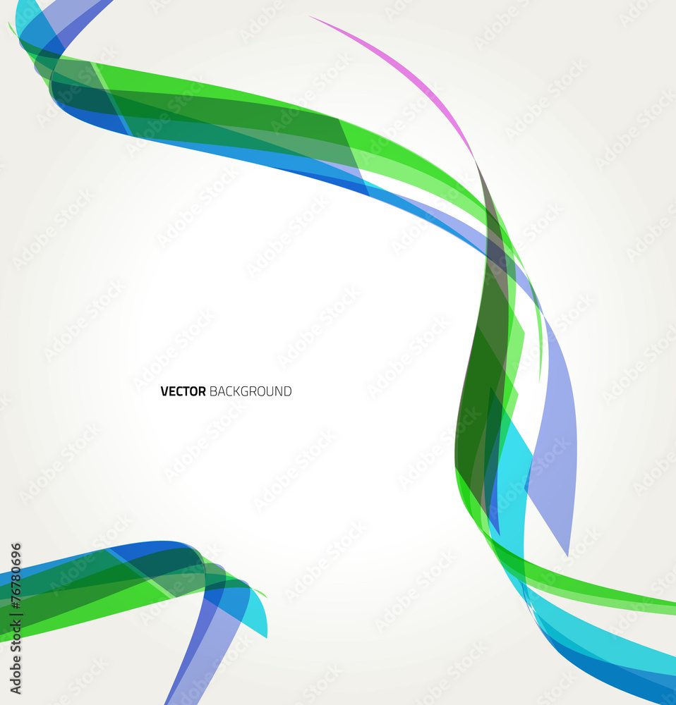 Wall mural Abstract background with lines