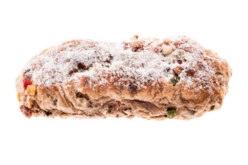 Isolated austrian pastry