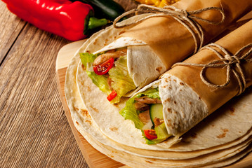 Tortilla wrap