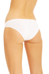 Woman's bum in white panties