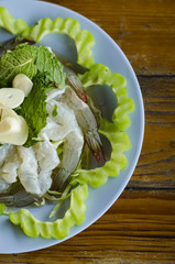 shrimp in fish sauce,hot and spicy