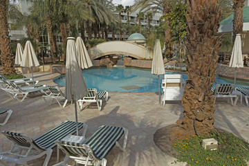 The hotel complex. Israel. Eilat.