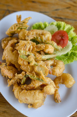 deep fried shrimp