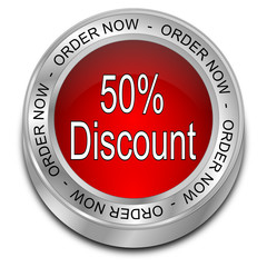 50% Discount Button