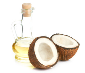 coconut and oil