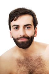 Obraz premium Smiling young casual man.