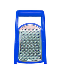 Blue plastic grater