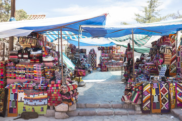 Fototapeta na wymiar mercato andino