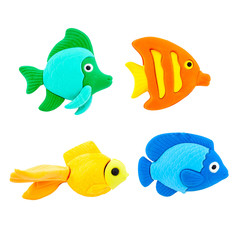 Fish modelling clay