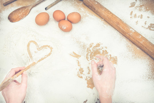 Flour, eggs and Love