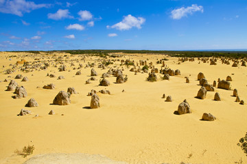 Pinnacles desert in Western Australia