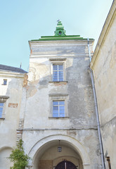 one of the tower at old castle