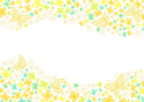 春　花　蝶