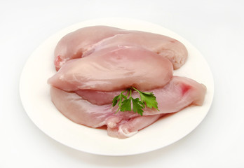 Fresh raw chicken