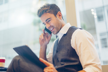 Portrait of businessman