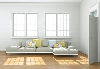 Fototapeta na wymiar modernes Sofa Interieur Design