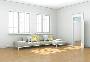 Fototapeta premium modernes Sofa Interieur Design