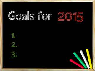 Goals for 2015