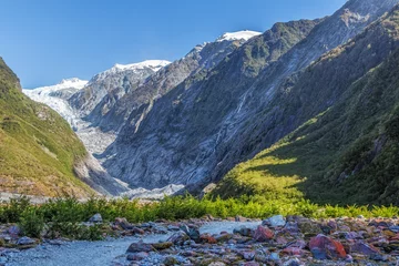 Foto op Canvas Beautiful Franz Jozef Glacier, South Island, New Zealand © Greg Brave