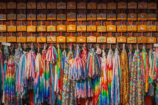 praying tablets at Fushimi Inari shrine