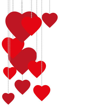 valentine day nice love heart greeting