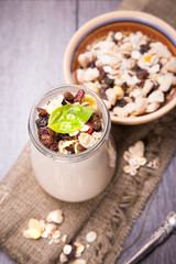 yogurt with muesli