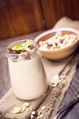 yogurt with muesli