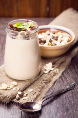 yogurt with muesli