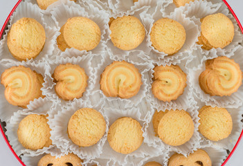 Danish Butter Cookies in set