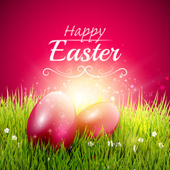 Easter greeting card