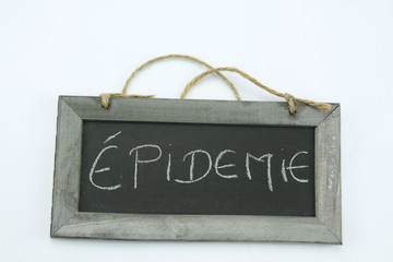 ardoise épidémie