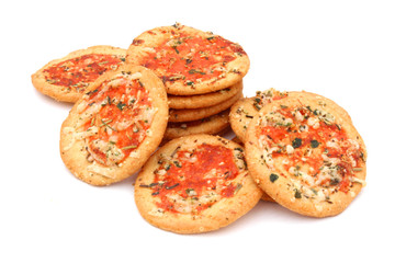 Mini pizza pur l'apéritif