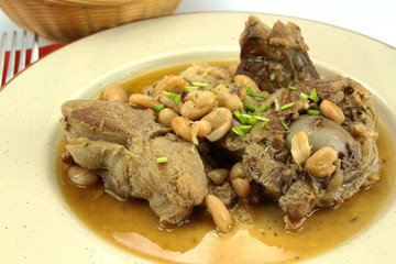 fricassée d'agneau
