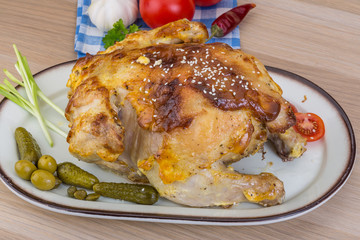 Grilled chicken