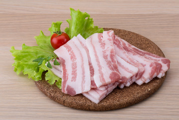 Sliced bacon