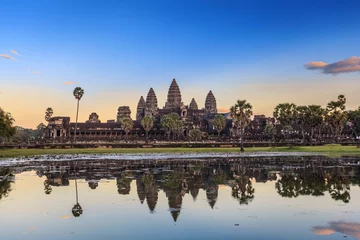 Fotobehang Angkor Wat Temple, Siem Reap, Cambodia © Noppasinw