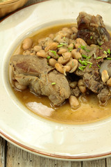 fricassée d'agneau