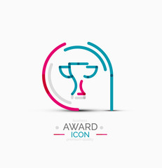 Award icon, logo