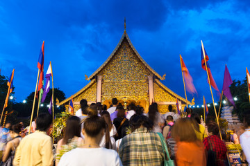 City Pillar Festival ( Inthakin Festival ), Chiang Mai, Thailand