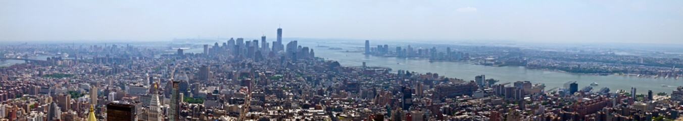 Fototapeta na wymiar New York City Panoramic Skyline