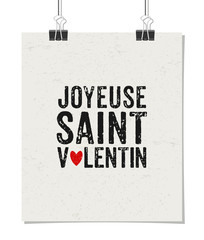 St. Valentine's Day Poster