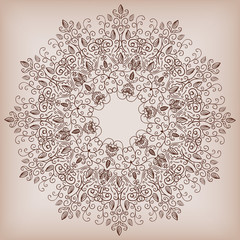 Abstract circular pattern