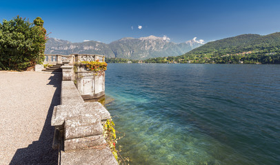 Viewpoint along Lake Como, Italy, Europe