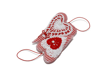 Two Valentines hearts