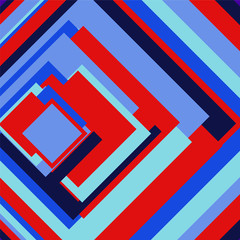abstract geometric print